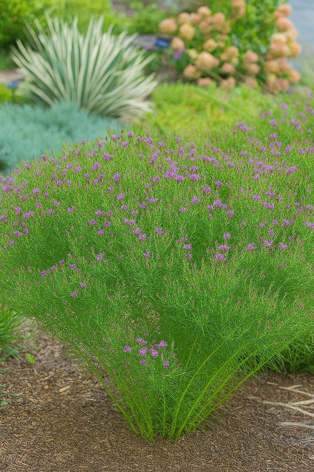 Vernonia lettermannii 'Iron Butterfly' (Threadleaf Ironweed)