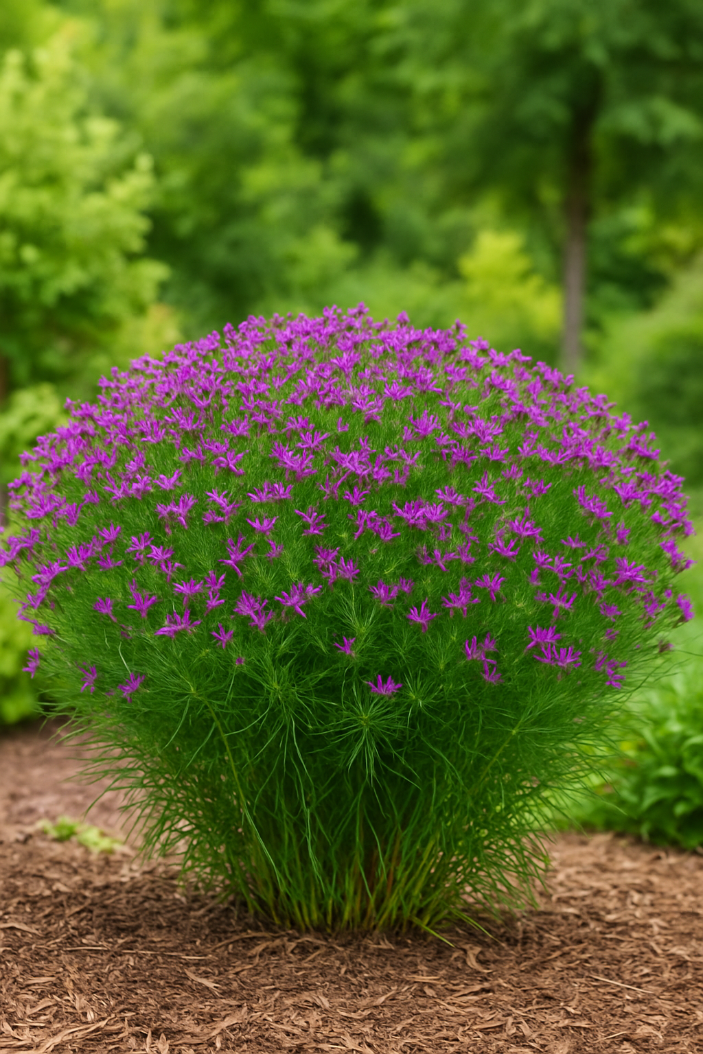 Vernonia lettermannii 'Iron Butterfly' (Threadleaf Ironweed)