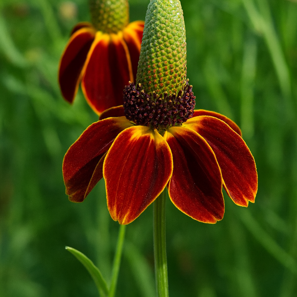 Ratibida columnifera 'Red Midget' (Mexican Hat Plant / Upright Prairie Coneflower)