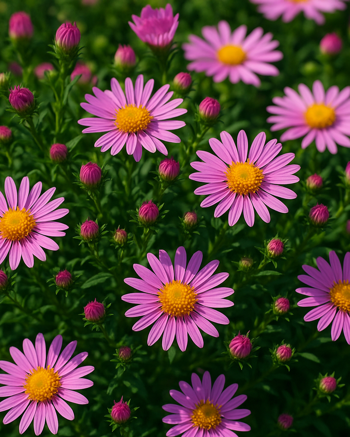 Aster dumosus 'Wood's Pink' (Pink Wood Aster)