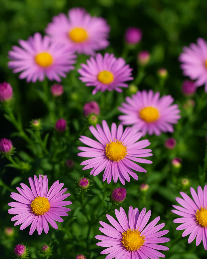 Aster dumosus 'Wood's Pink' (Pink Wood Aster)