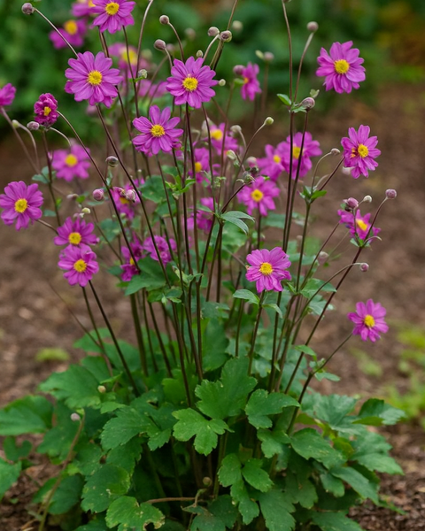 Anemone x hybrida 'Pamina' (Windflower) – Perennial Farm Marketplace
