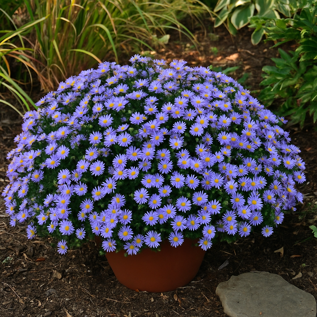 Aster dumosus 'Wood's Blue' (Blue Wood Aster)