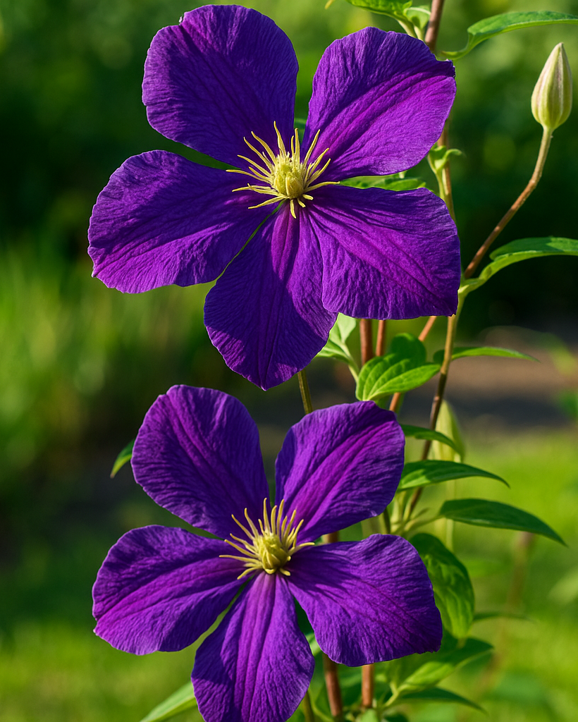 Clematis 'Polish Spirit' (Hybrid Clematis)