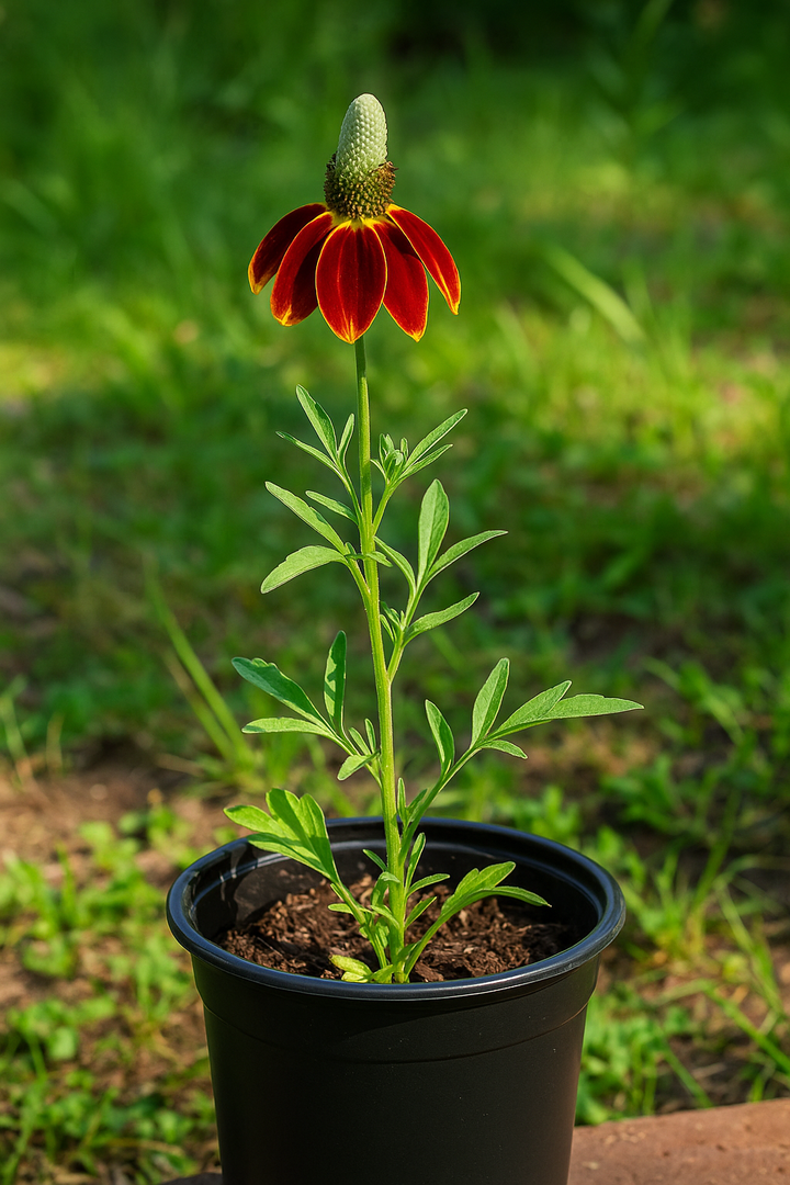 Ratibida columnifera 'Red Midget' (Mexican Hat Plant / Upright Prairie Coneflower)