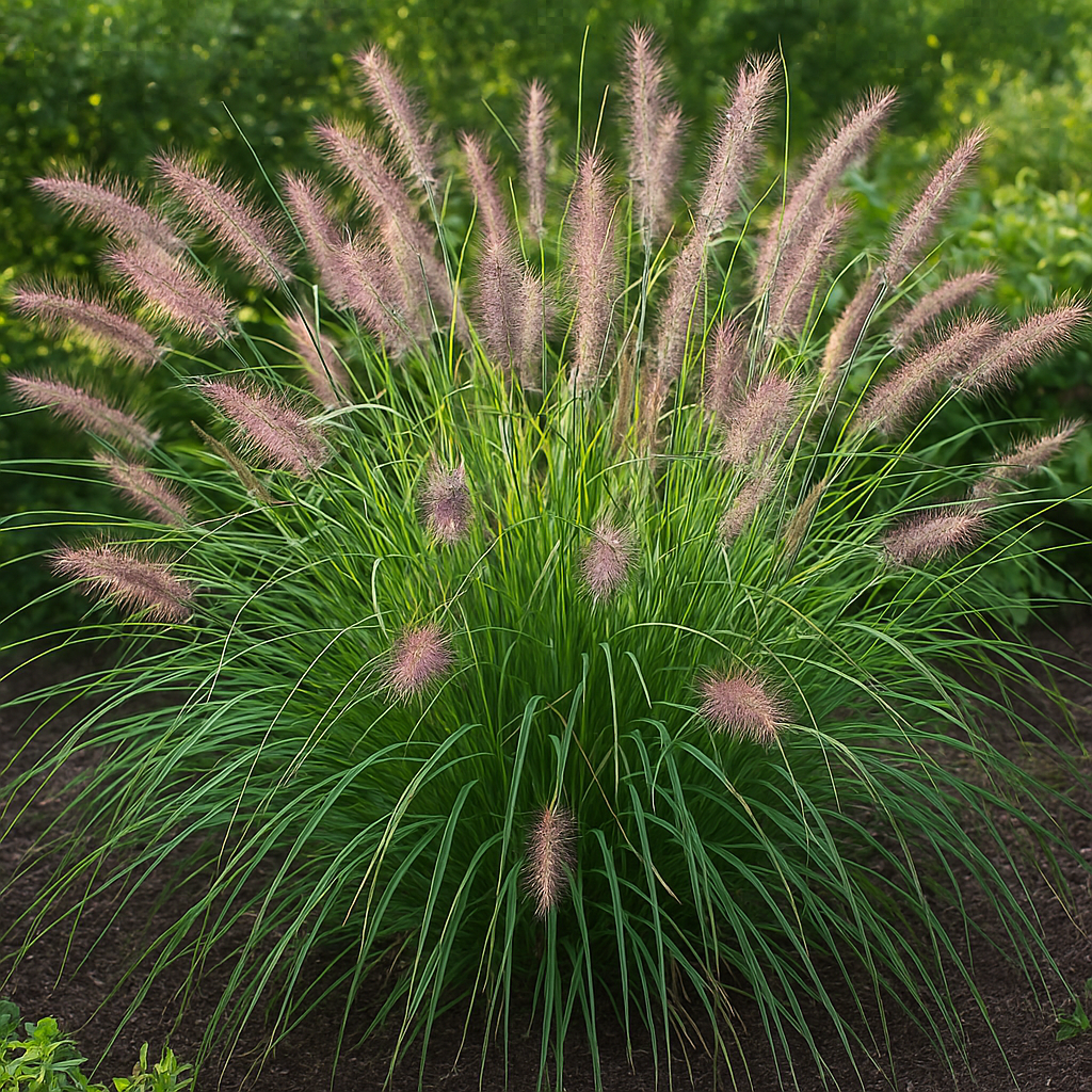 Pennisetum orientale 'Karley Rose' (Oriental Pink Fountain Grass)