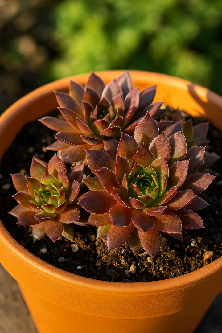 Sempervivum 'Peggy' (Hens and Chicks)