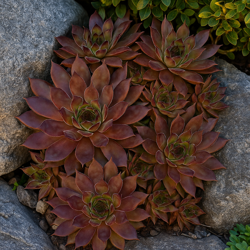 Sempervivum 'Peggy' (Hens and Chicks)