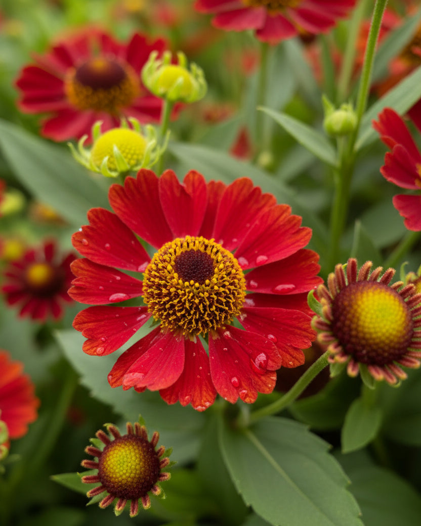 Helenium autumnale Mariachi™ 'Salsa' (Helen's Flower, Sneezeweed)