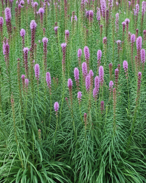 Liatris spicata 'Kobold' (Purple Gay Feather)